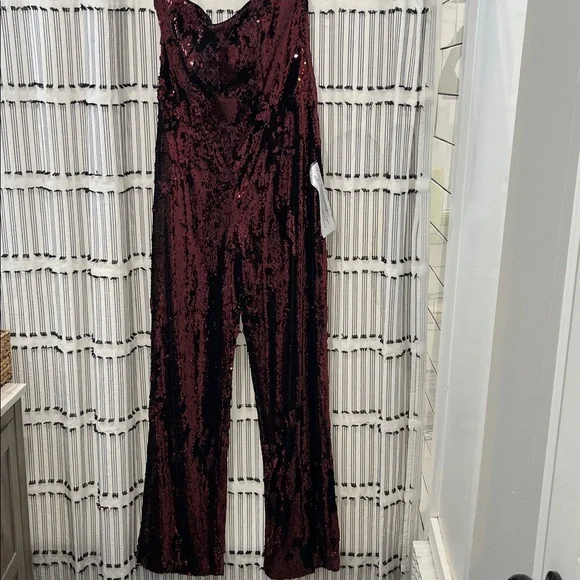 open lace back dress Andy Jumpsuit  Dress the Population